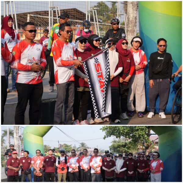 Wabup Akhmad Fauzi Apresiasi Kemeriahan Balangan Fun Bike