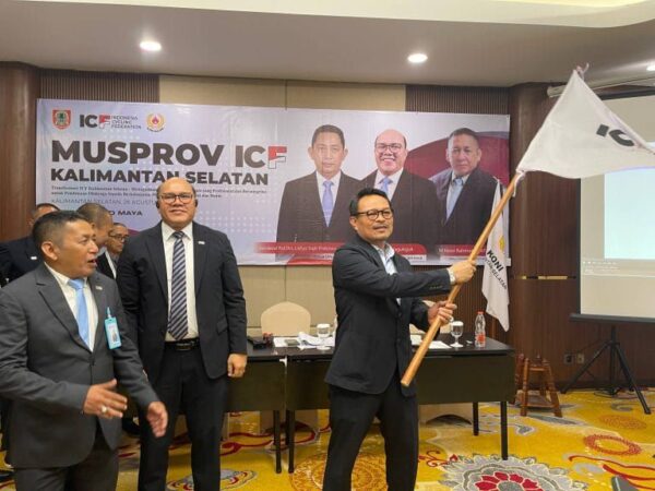 Subhan Nor Yaumil Terpilih Aklamasi Jadi Ketua ICF Kalsel
