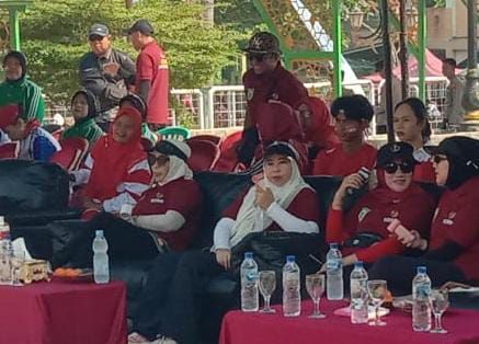 Pemkab Balangan Gelar Lomba Senam Lansia dan Aerobik HUT RI