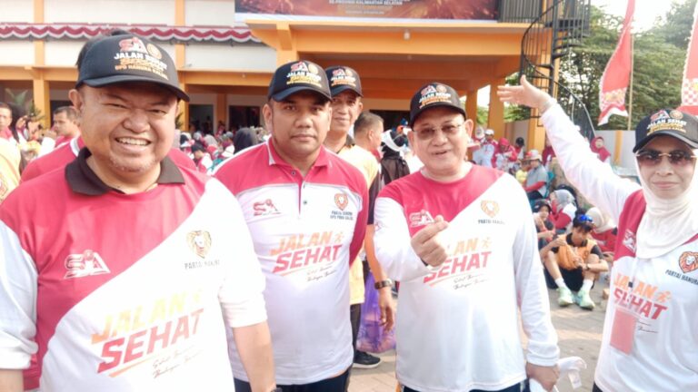 5.000 Peserta Meriahkan Jalan Sehat DPD Hanura Kalsel