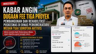 Kabar Angin Dugaan Fee Tiga Proyek Pembangunan dan Rehabilitasi Puskesmas di Dinas Perkimcikataru Medan Tuai Sorotan Aktivis