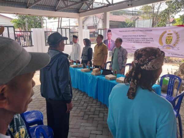 DPRD Banjarmasin Gelar Konsultasi Publik Raperda Pajak Retribusi