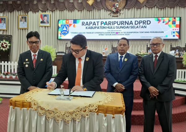 Perda Perubahan APBD HSS 2026 Disahkan Naik Rp661 Miliar