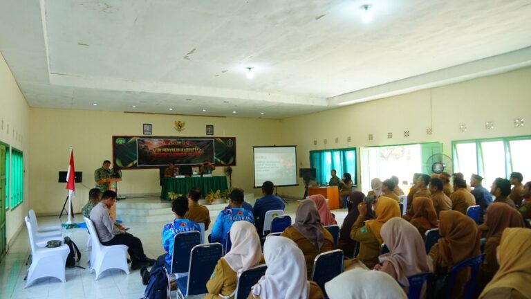Satgas Mabes TNI Sosialisasi Penanganan Karhutla
