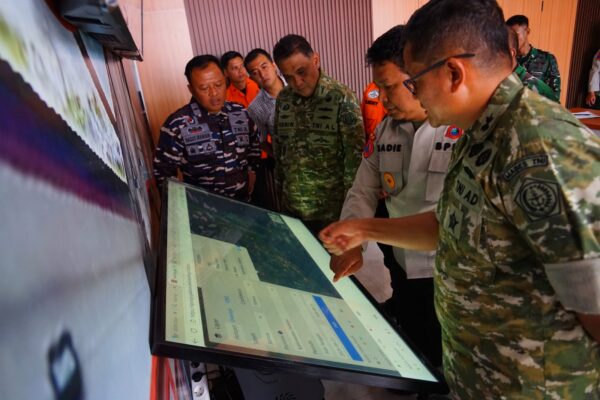 Tim Mabes TNI Monitoring Kesiapsiagaan Karhutla