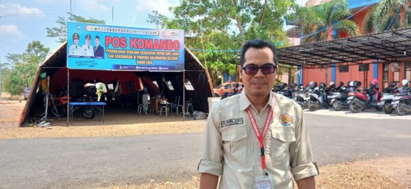 BPBD Balangan Laporkan Penurunan Titik Api Karhutla