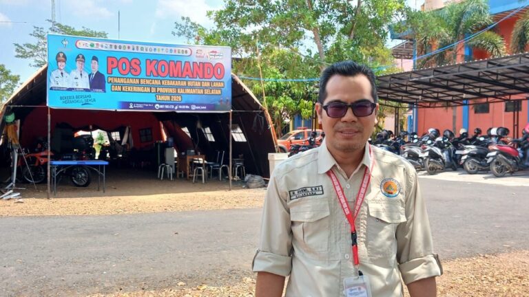 BPBD Balangan Laporkan Penurunan Titik Api Karhutla