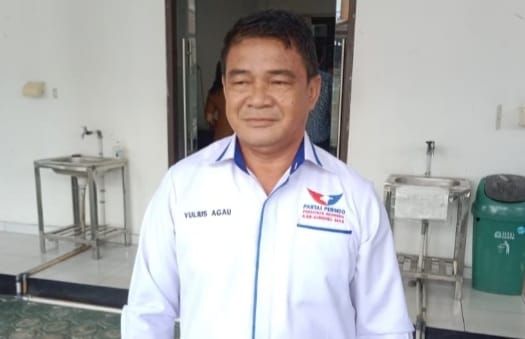Yulius Agau Minta Dinas PU Gunung Mas Priortaskan Jalan Pasar