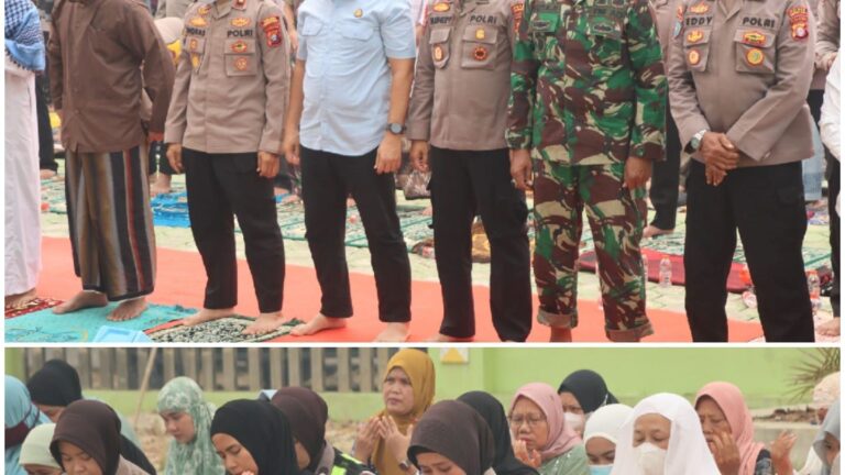 Polres Gunung Mas Gelar Salat Istisqa Mohon Hujan