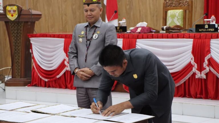 Ketua DPRD Gunung Mas Binartha Minta Penyusunan