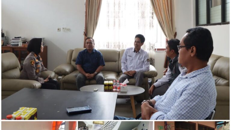 Kapolres Gunung Mas Sambangi KPU, Bawaslu, dan Tokoh Agama