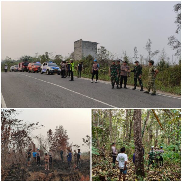 Polres Gunung Mas Gelar Patroli Gabungan Karhutla di Kurun