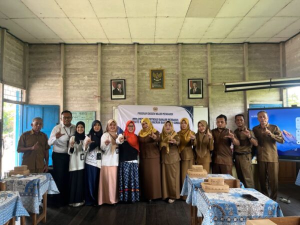 Tim PGSD ULM Latih Mitigasi Banjir Web Siaga di Batola
