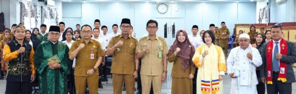 Wabup Balangan Akhmad Fauzi Lantik BPD Empat Desa