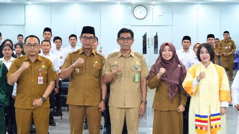 Wabup Balangan Akhmad Fauzi Lantik BPD Empat Desa