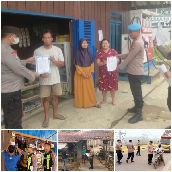 Polres Gunung Mas Gencarkan Sosialisasi Cegah Karhutla