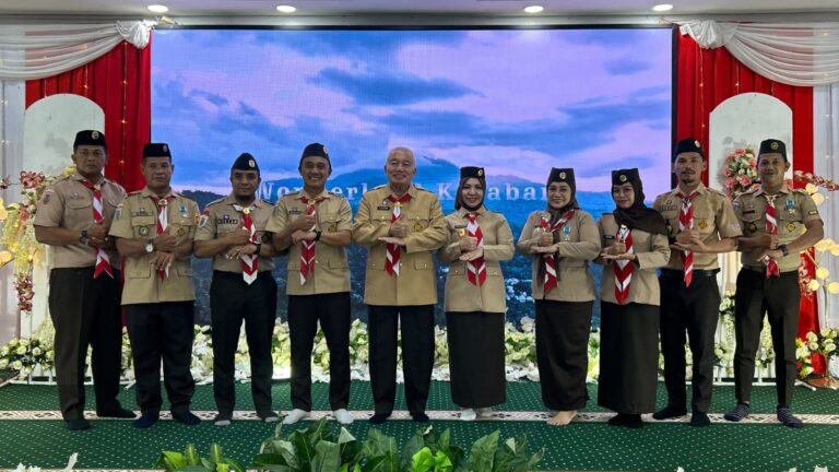 Kwarcab Balangan Hadiri HUT Pramuka ke-65 Kalsel di Kotabaru