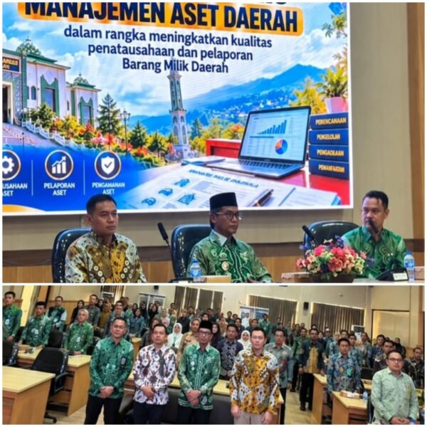 Wabup Balangan Akhmad Fauzi Buka Bimtek Manajemen Aset Daerah
