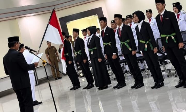 Wabup Balangan Akhmad Fauzi Pengukuhan DPPI Balangan